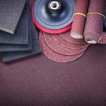 sandpaper with different types and grit