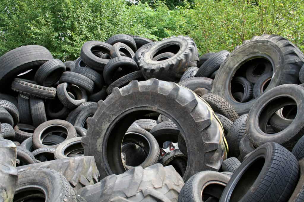 different types of rubber tires