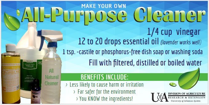  Make your own all-purpose cleaner